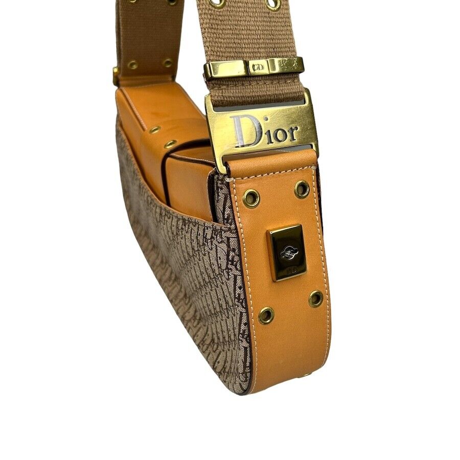 DIOR STREET CHIC COLUMBUS BAG - TAN/BEIGE - Image 8