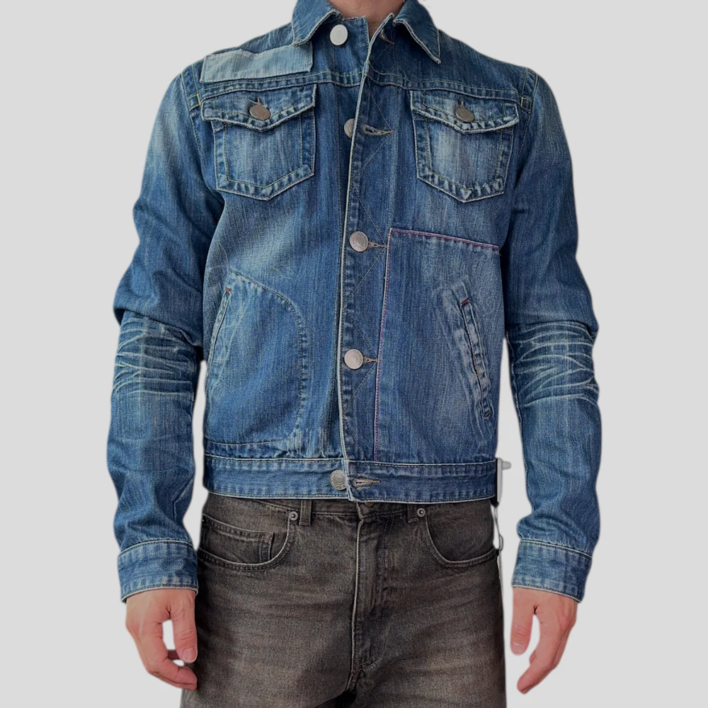 DSQUARED DISTRESSED DENIM JACKET - Image 2
