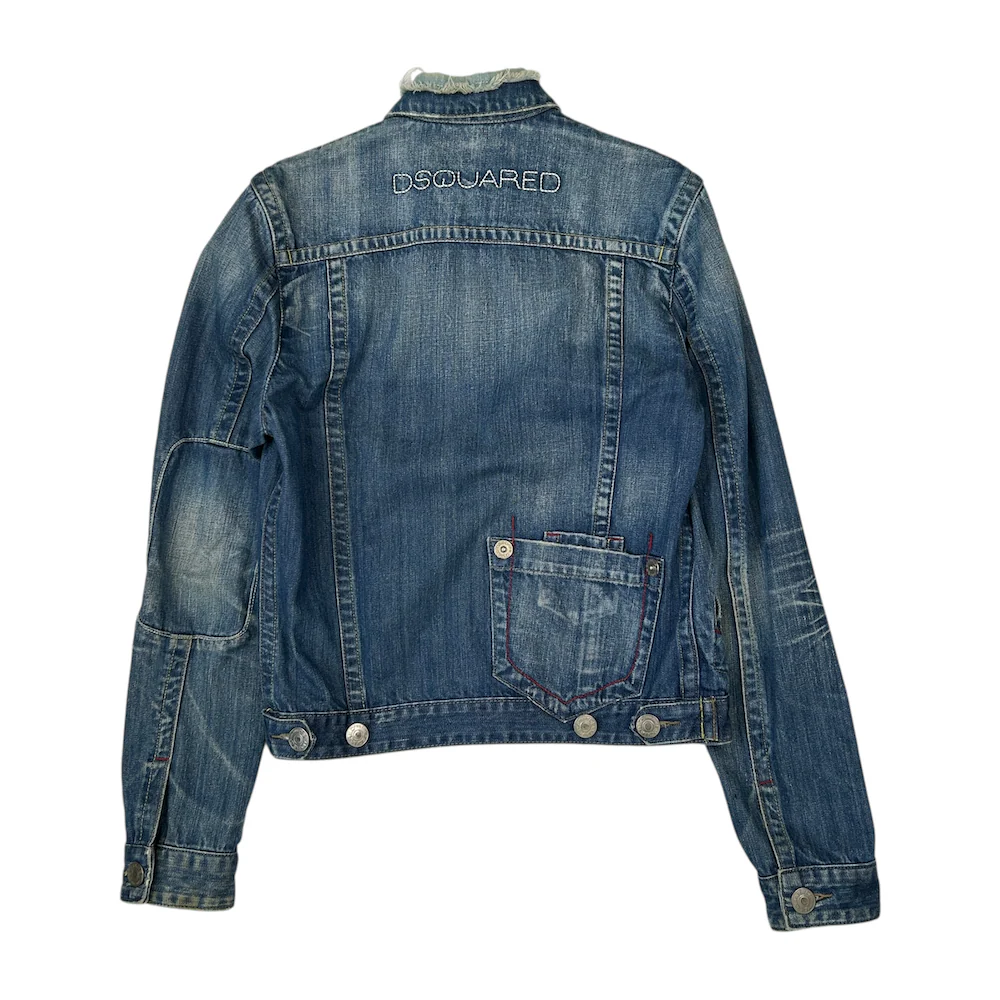 DSQUARED DISTRESSED DENIM JACKET - Image 3