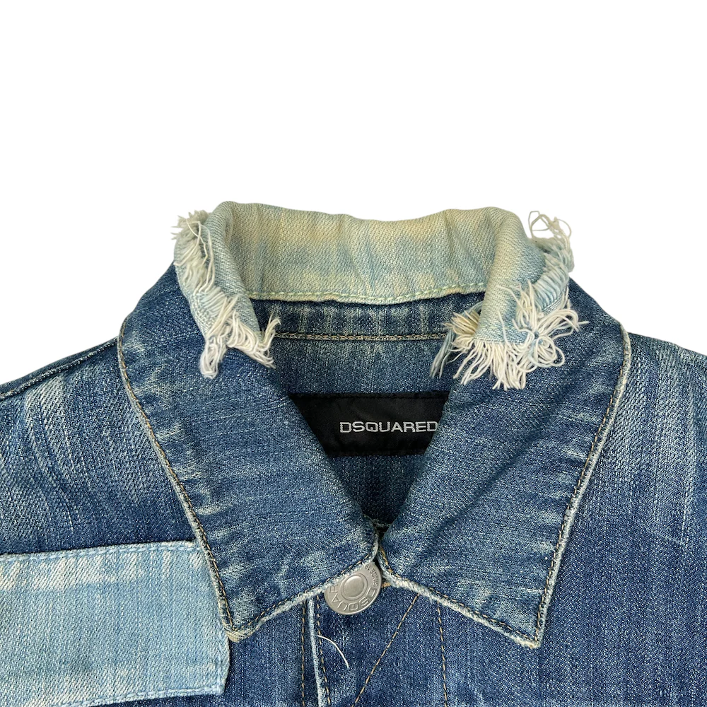 DSQUARED DISTRESSED DENIM JACKET - Image 4