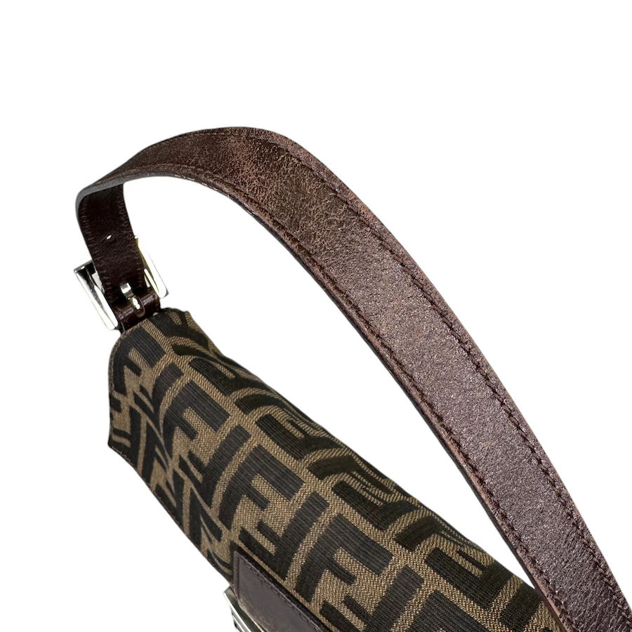 FENDI ZUCCA CANVAS BAGUETTE BAG - Image 7