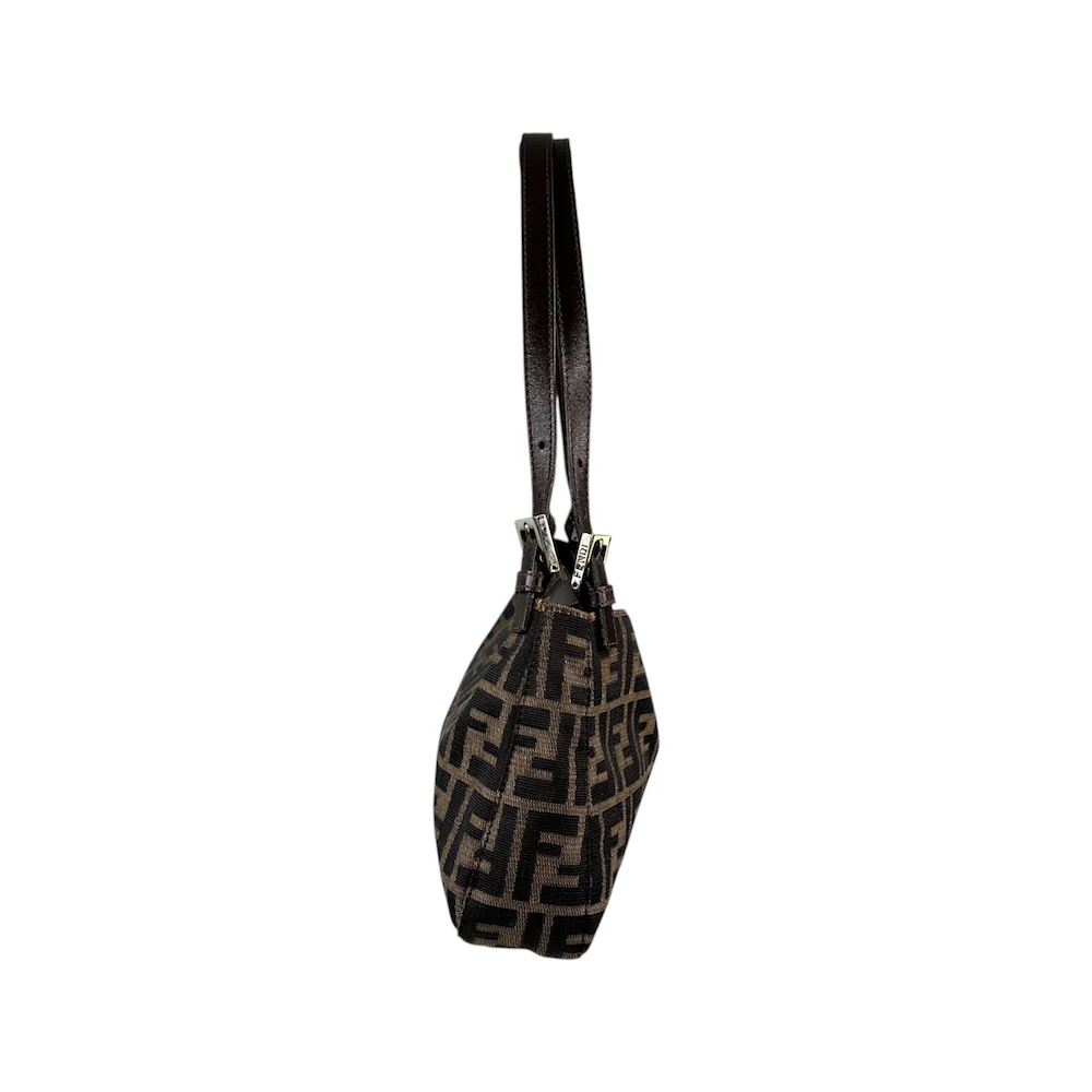 FENDI ZUCCA CANVAS SHOULDER BAG - Image 3
