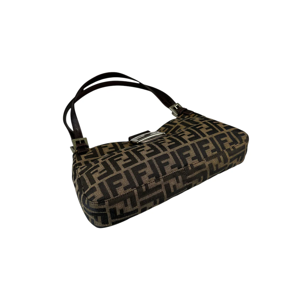 FENDI ZUCCA CANVAS SHOULDER BAG - Image 4