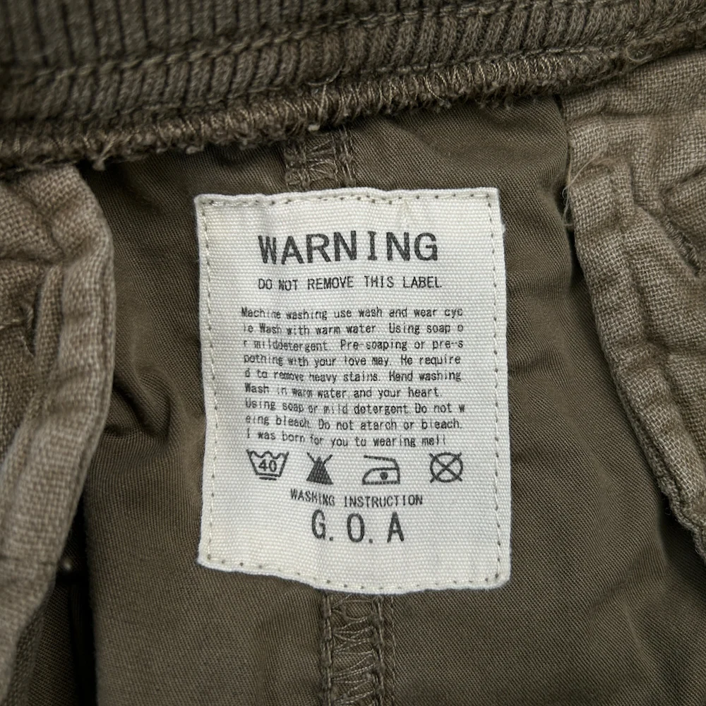 G.O.A CAMO CARGO ZIP SKIRT - Image 8