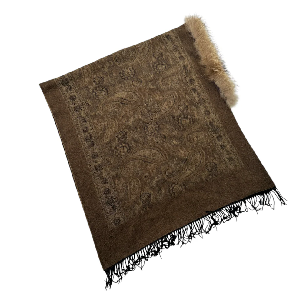 G.O.A RACOON FUR SCARF - Image 5