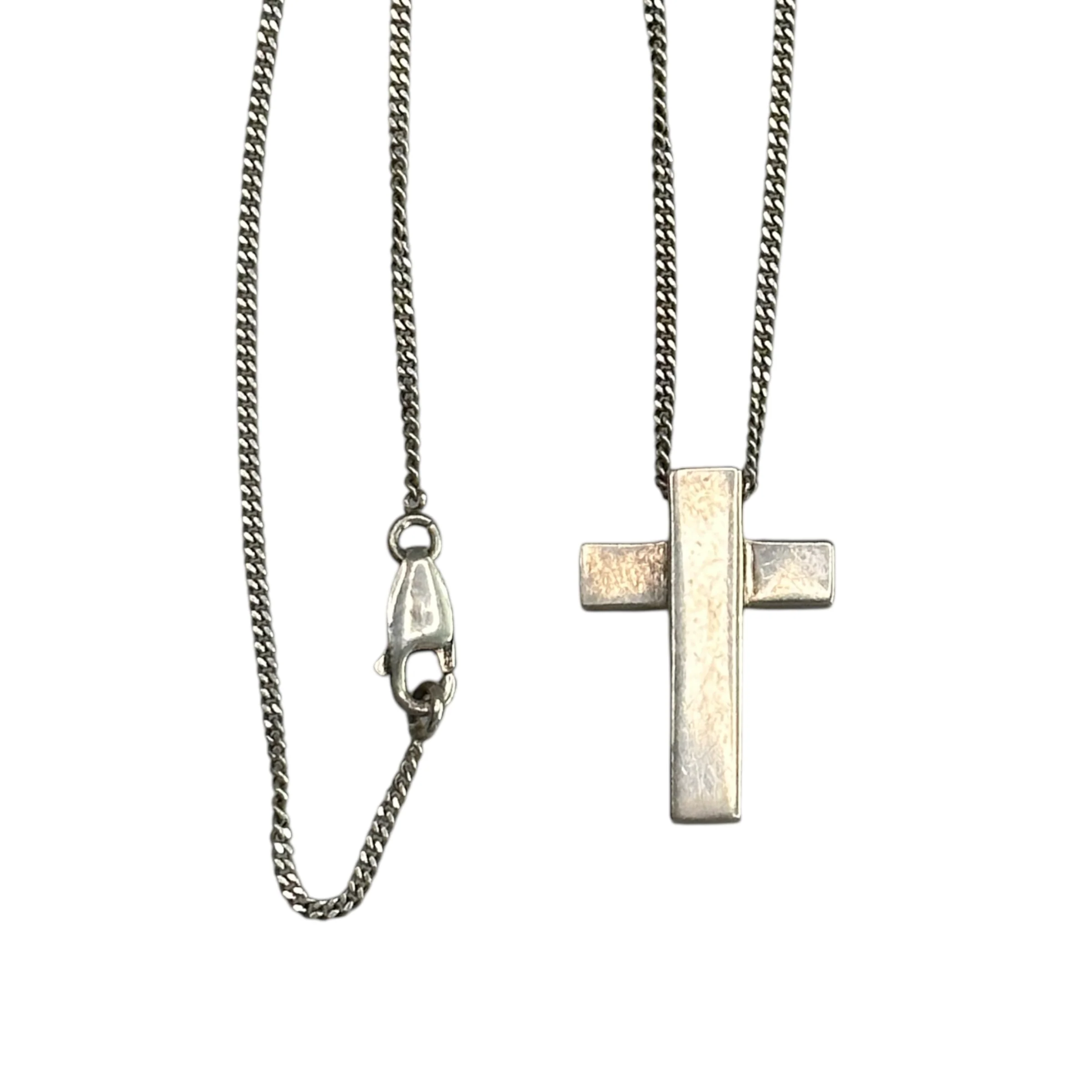 GUCCI CRUCIFIX NECKLACE - 925 SILVER - Image 3