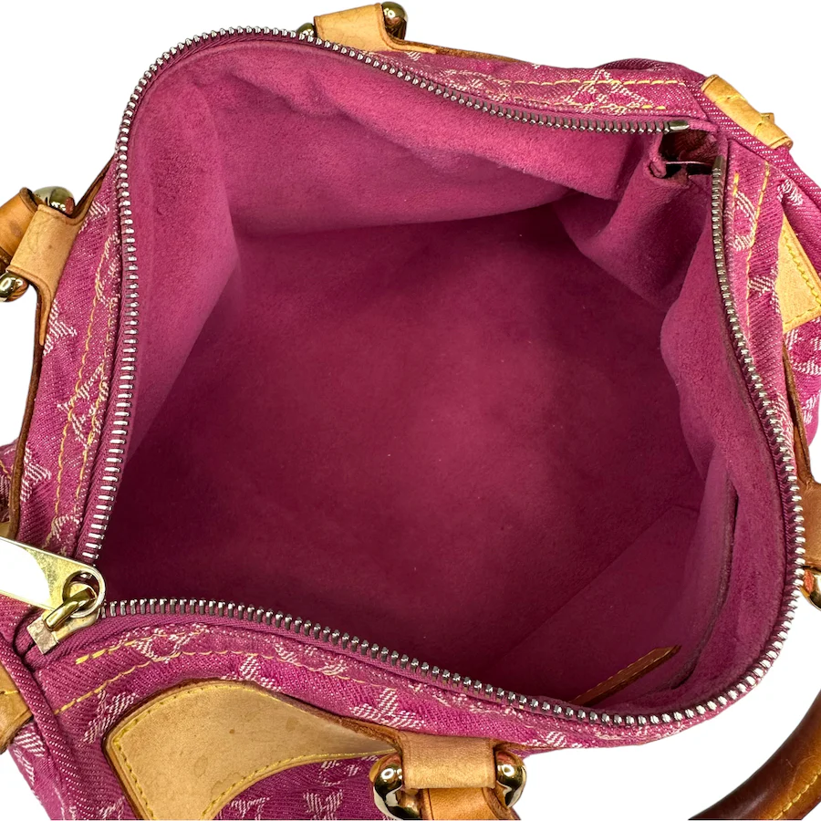 LOUIS VUITTON NEO DENIM SPEEDY HANDBAG - Image 3