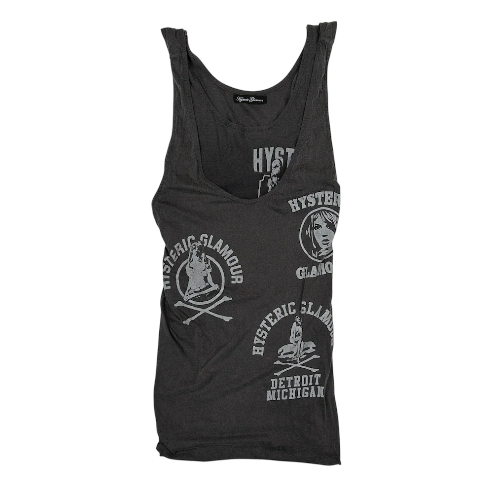 HYSTERIC GLAMOUR DOUBLE-LAYER REVERSIBLE TANK - Image 3