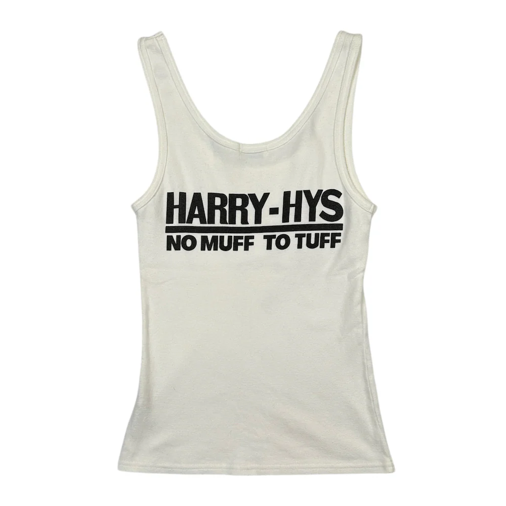 HYSTERIC GLAMOUR 'KEYS' TANK TOP - WHITE - Image 3