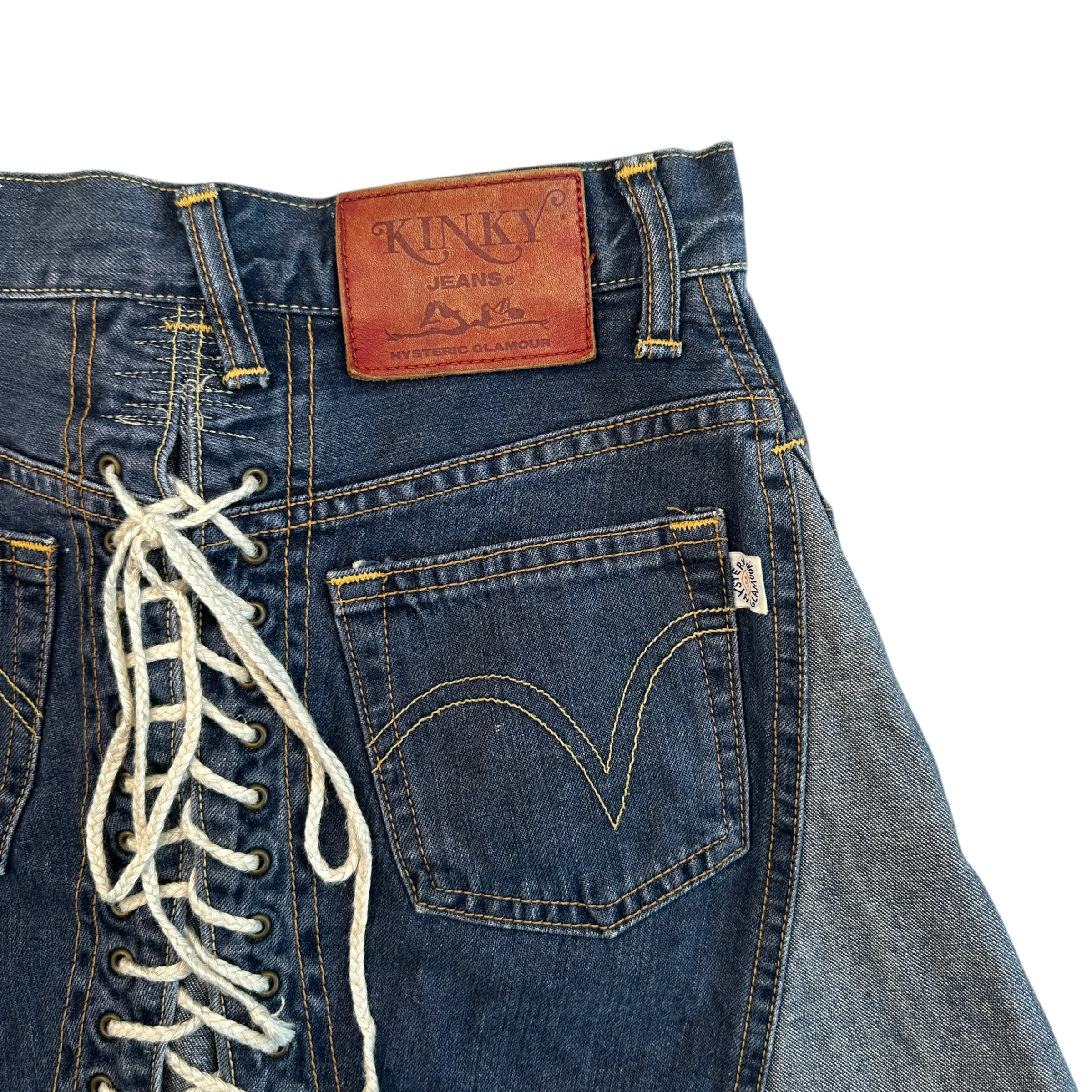HYSTERIC GLAMOUR KINKY JEANS DENIM SKIRT - Image 4