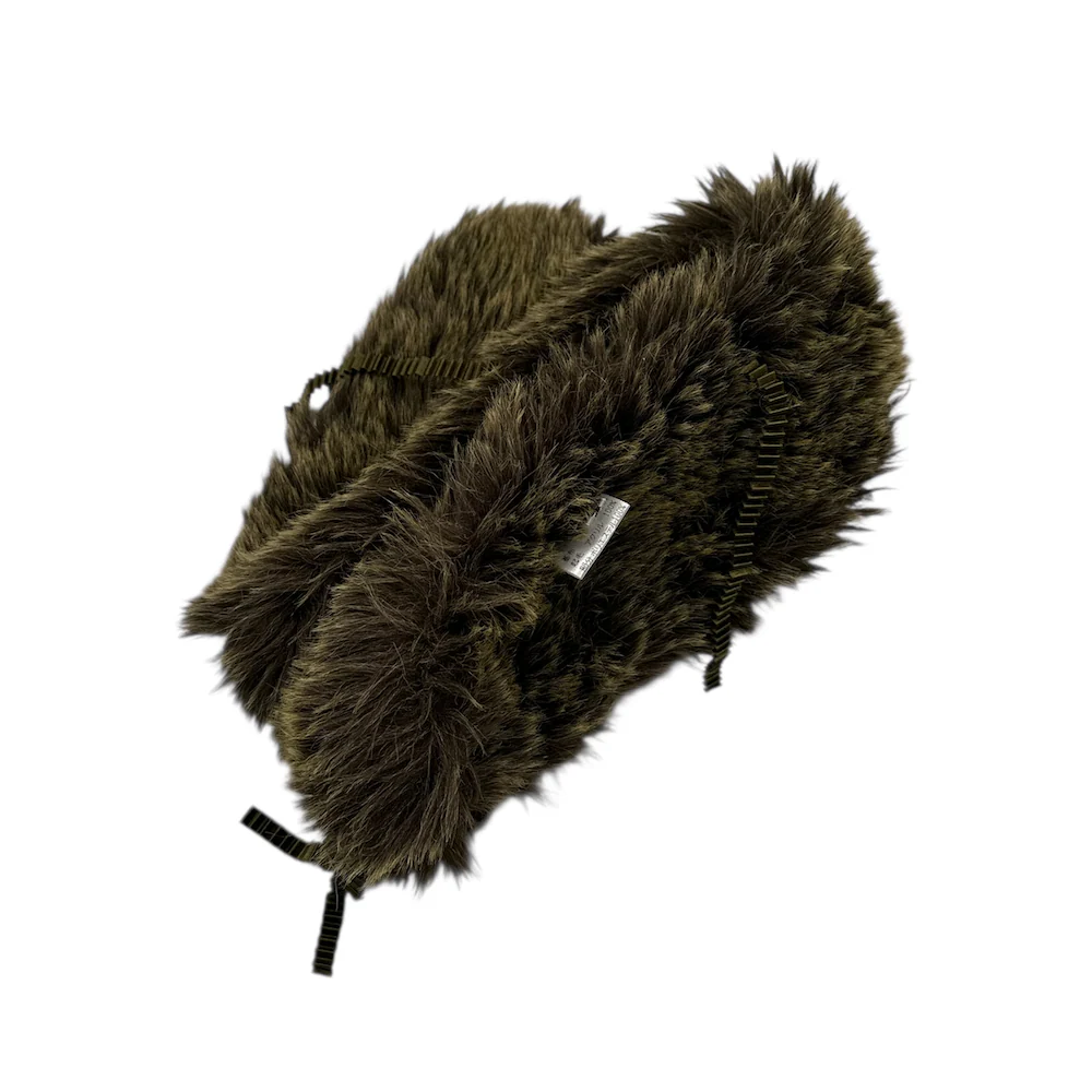 ISSEY MIYAKE FUAX FUR SCARF - Image 2