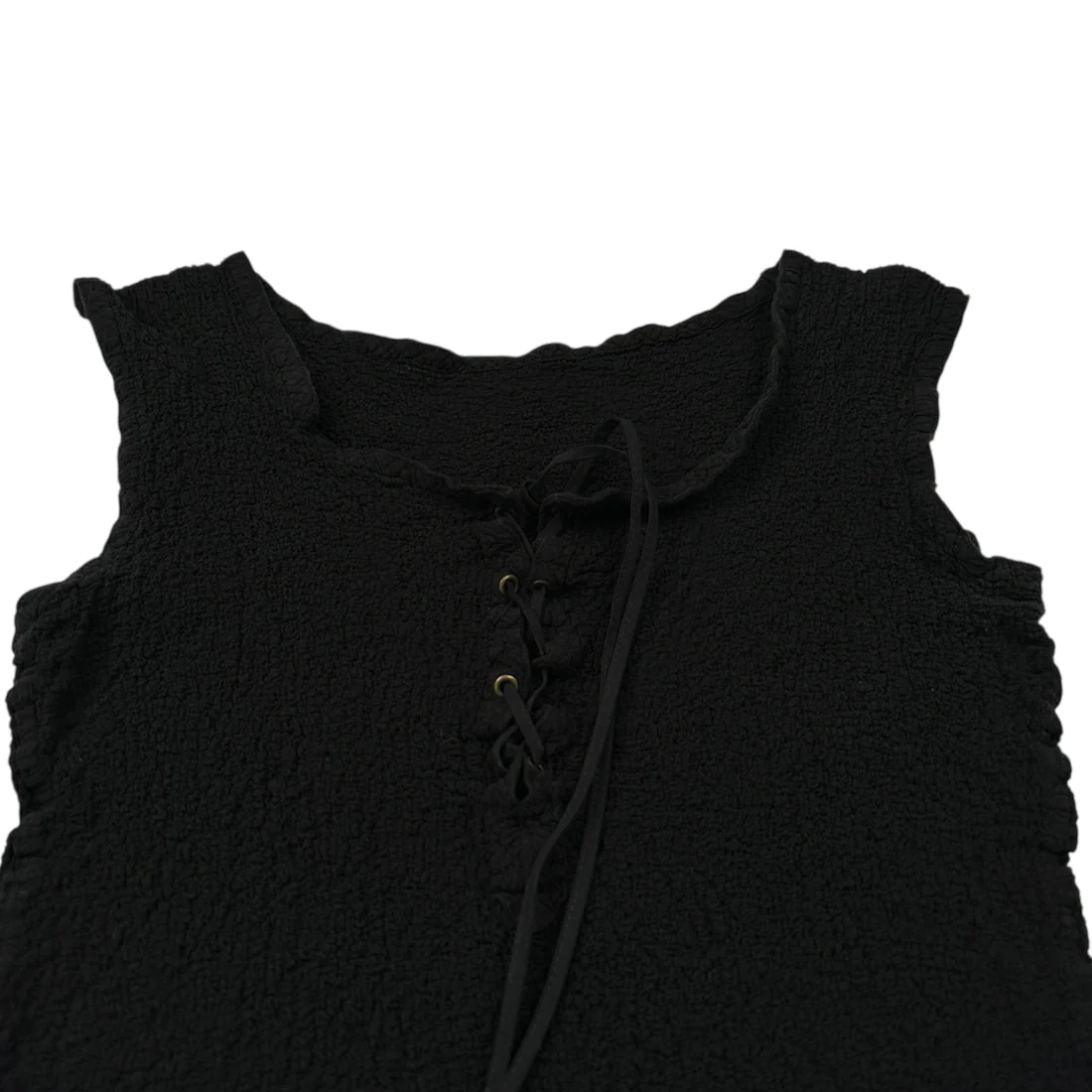 ISSEY MIYAKE ME LACE-UP TANK - Image 3