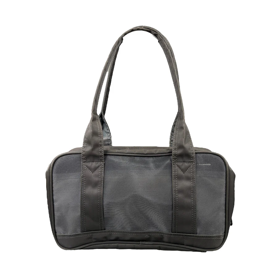 ISSEY MIYAKE MESH & NYLON TOP HANDLE BAG - Image 2