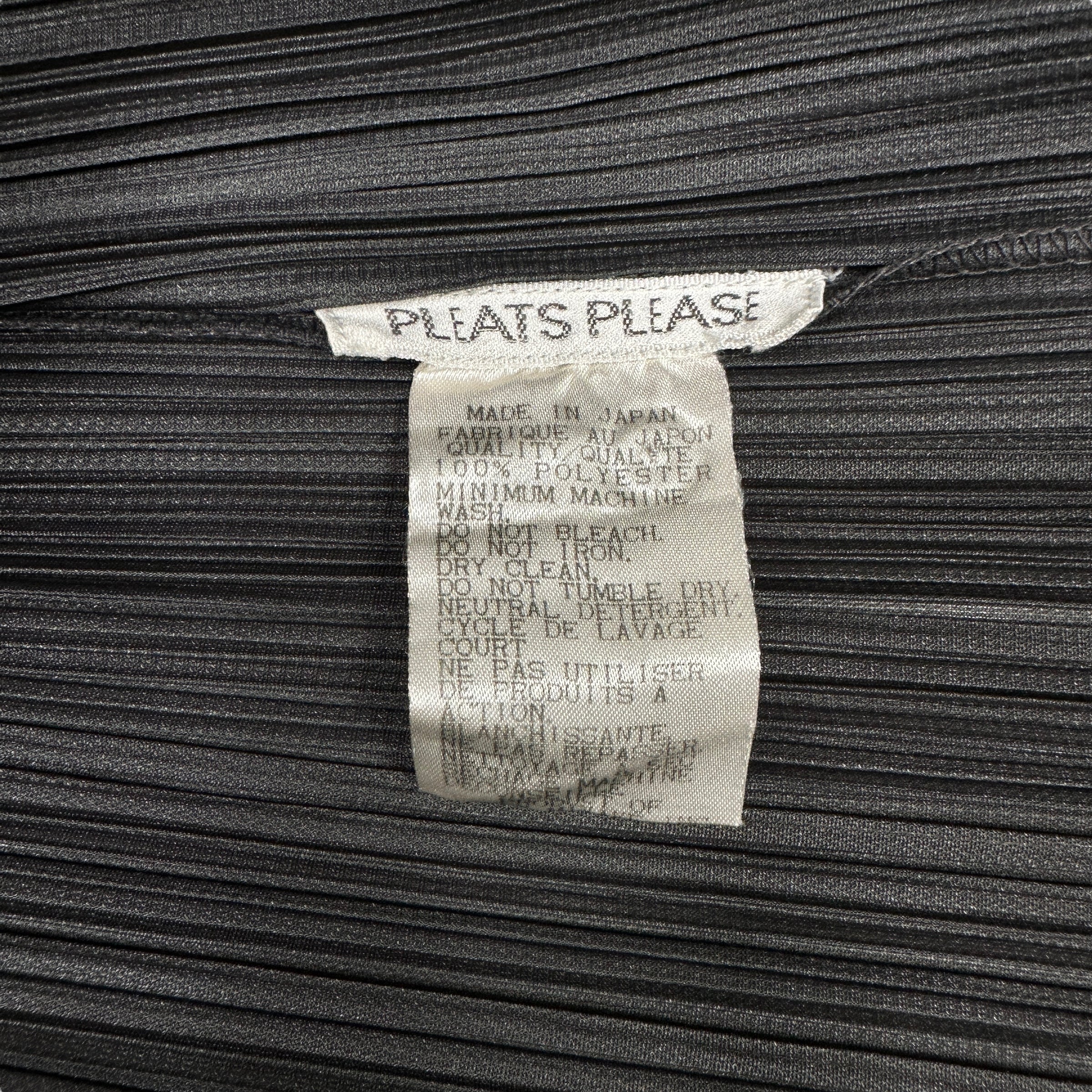ISSEY MIYAKE PLEATS PLEASE GREY TANK TOP - Image 3