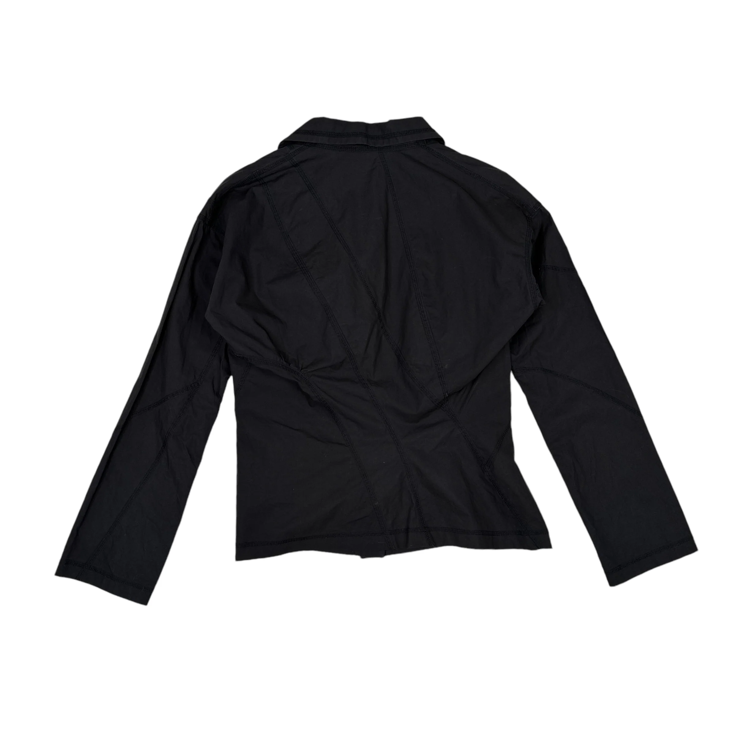 ISSEY MIYAKE WHITE LABEL LIGHTWEIGHT COAT - BLACK - Image 2