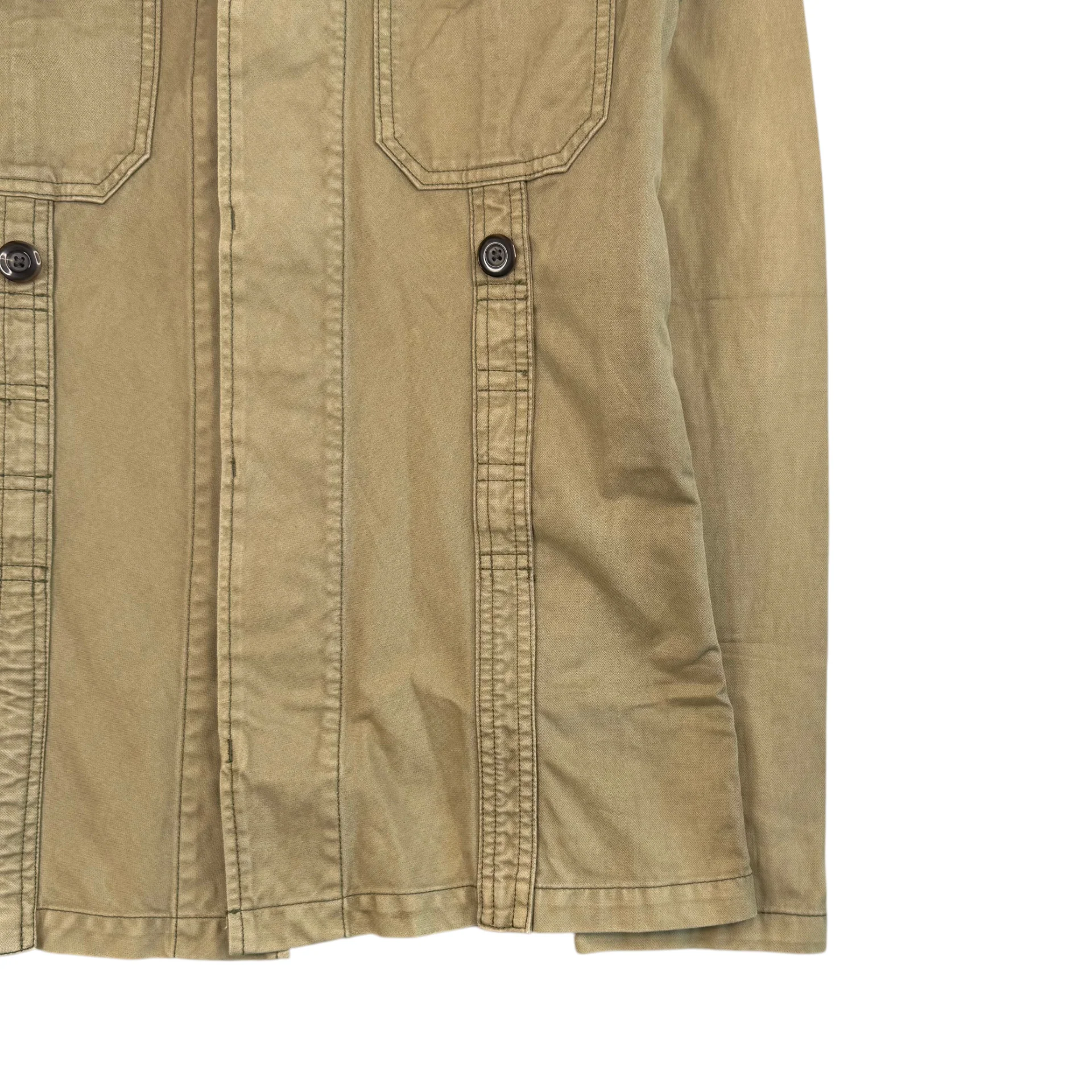 JUNHASHIMOTO OVERSHIRT JACKET - BIEGE - Image 4