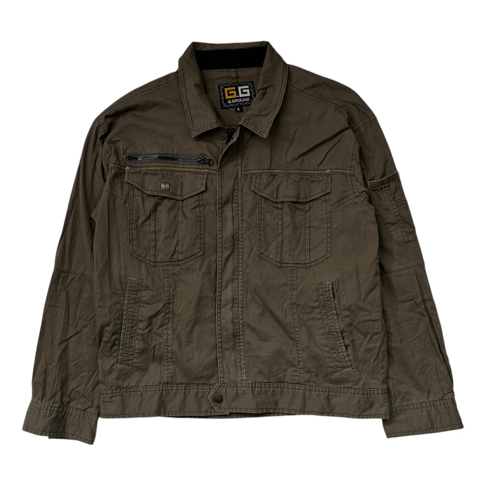 (L) G.GROUND JAPANESE WORKWEAR JACKET