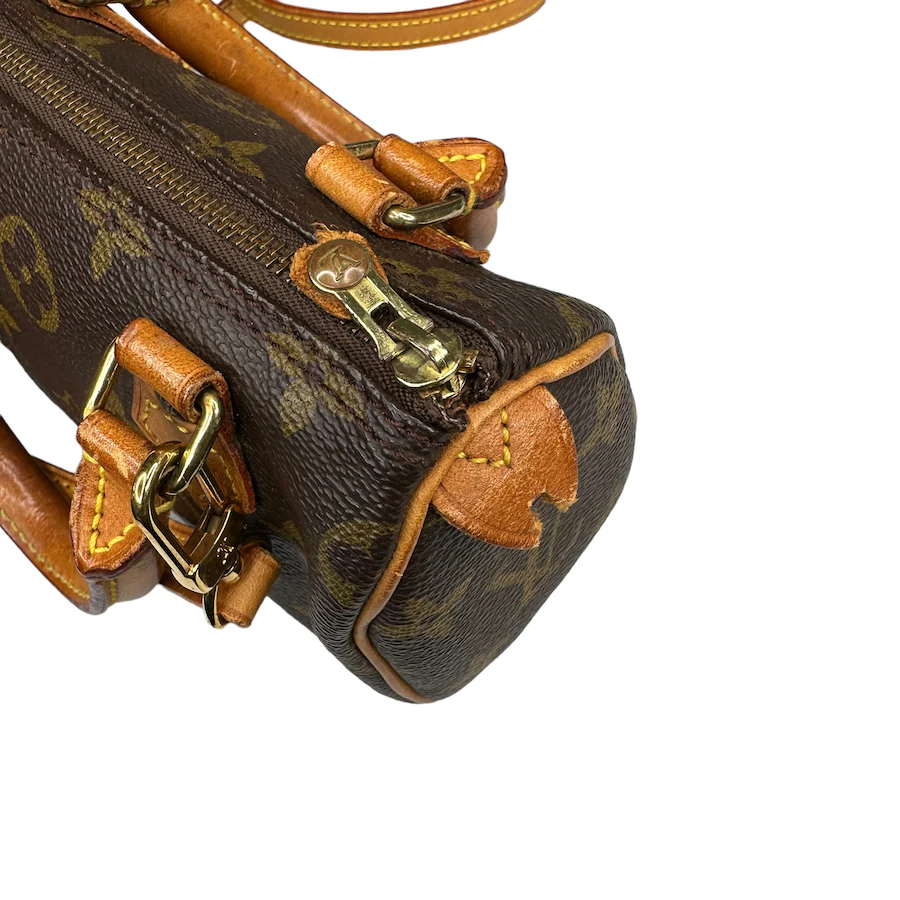 LOUIS VUITTON NANO SPEEDY BAG W/ CROSSBODY STRAP TH0935 - Image 4