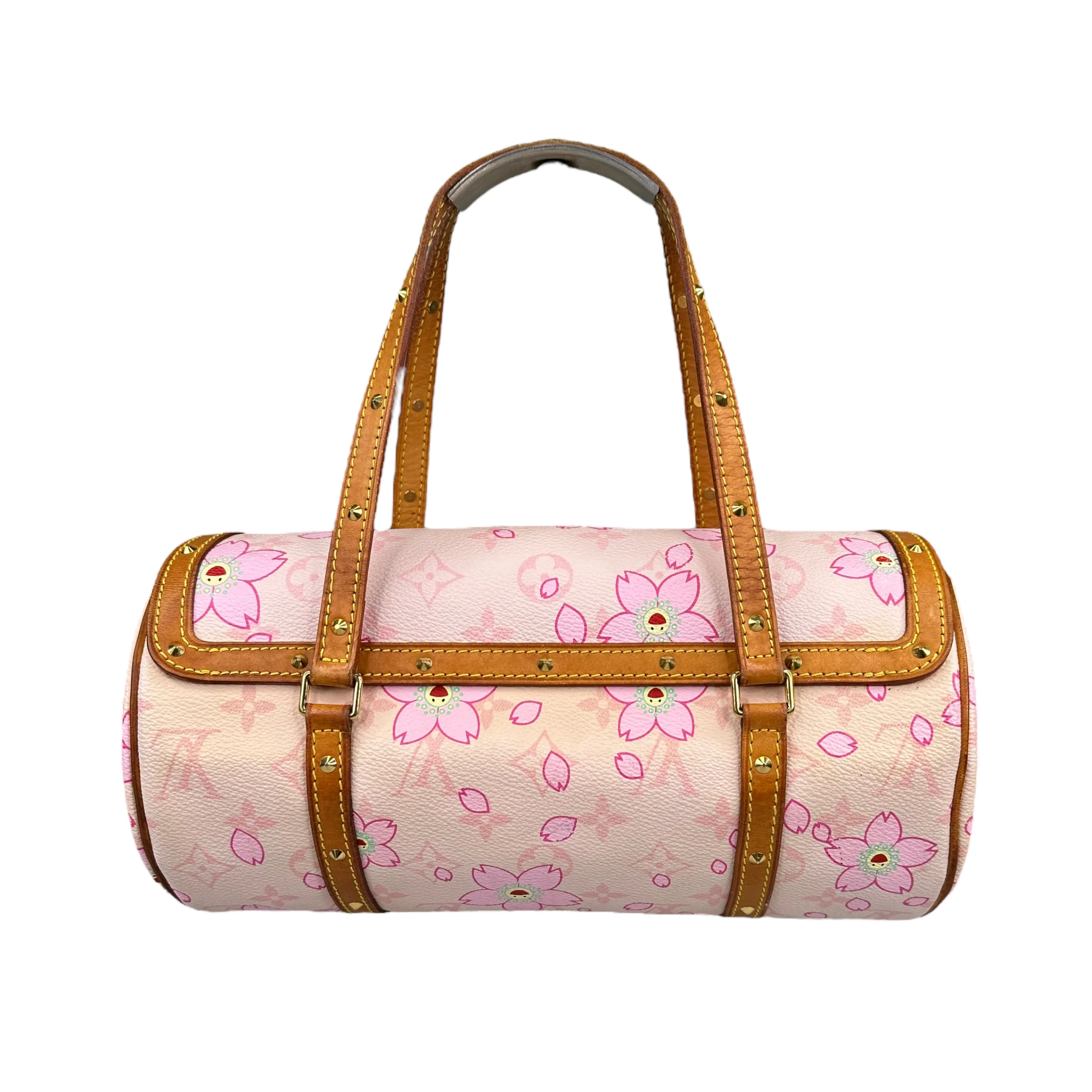 LOUIS VUITTON X TAKASHI MURAKAMI PINK PAPILLION 30 CHERRY BLOSSOM - Image 2