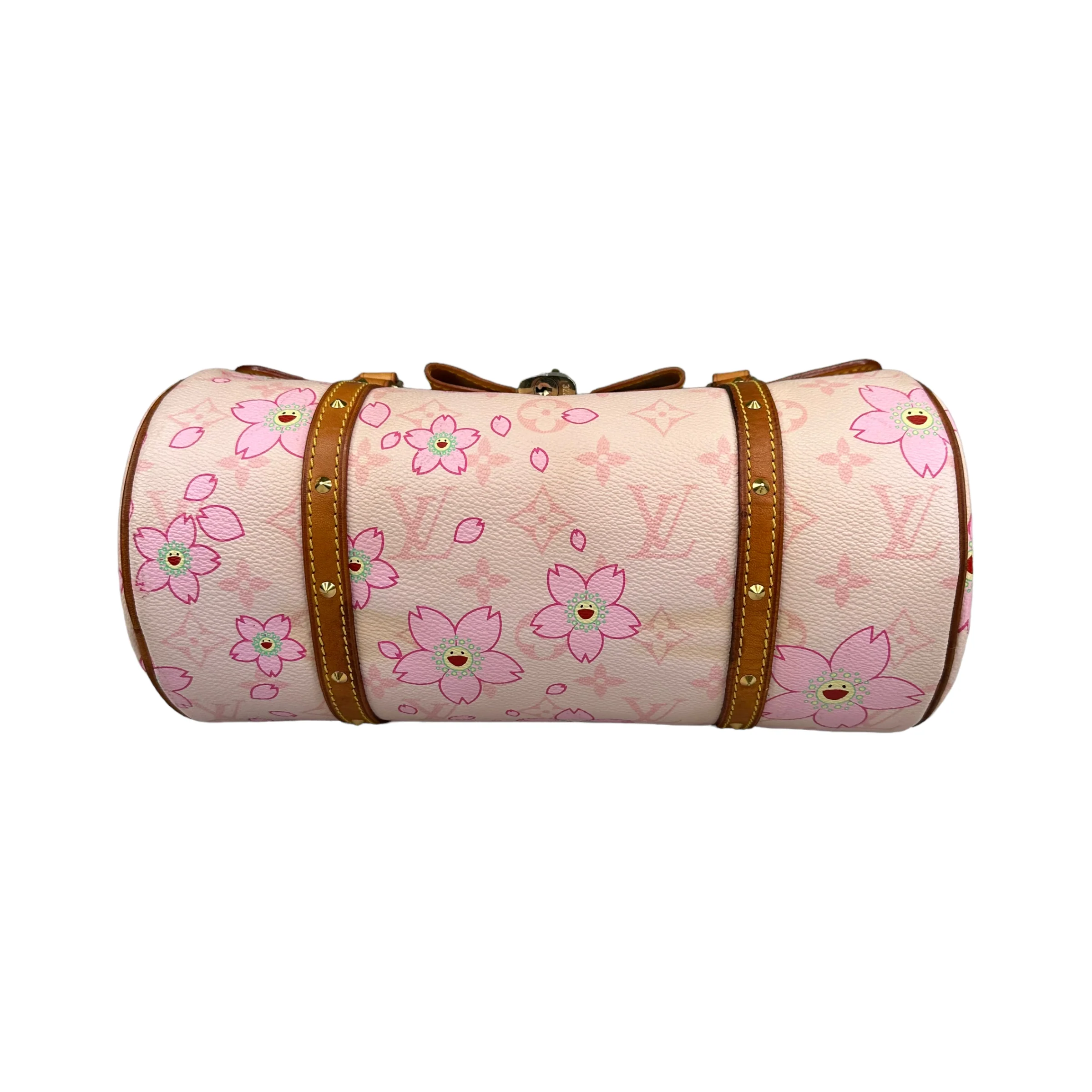 LOUIS VUITTON X TAKASHI MURAKAMI PINK PAPILLION 30 CHERRY BLOSSOM - Image 6
