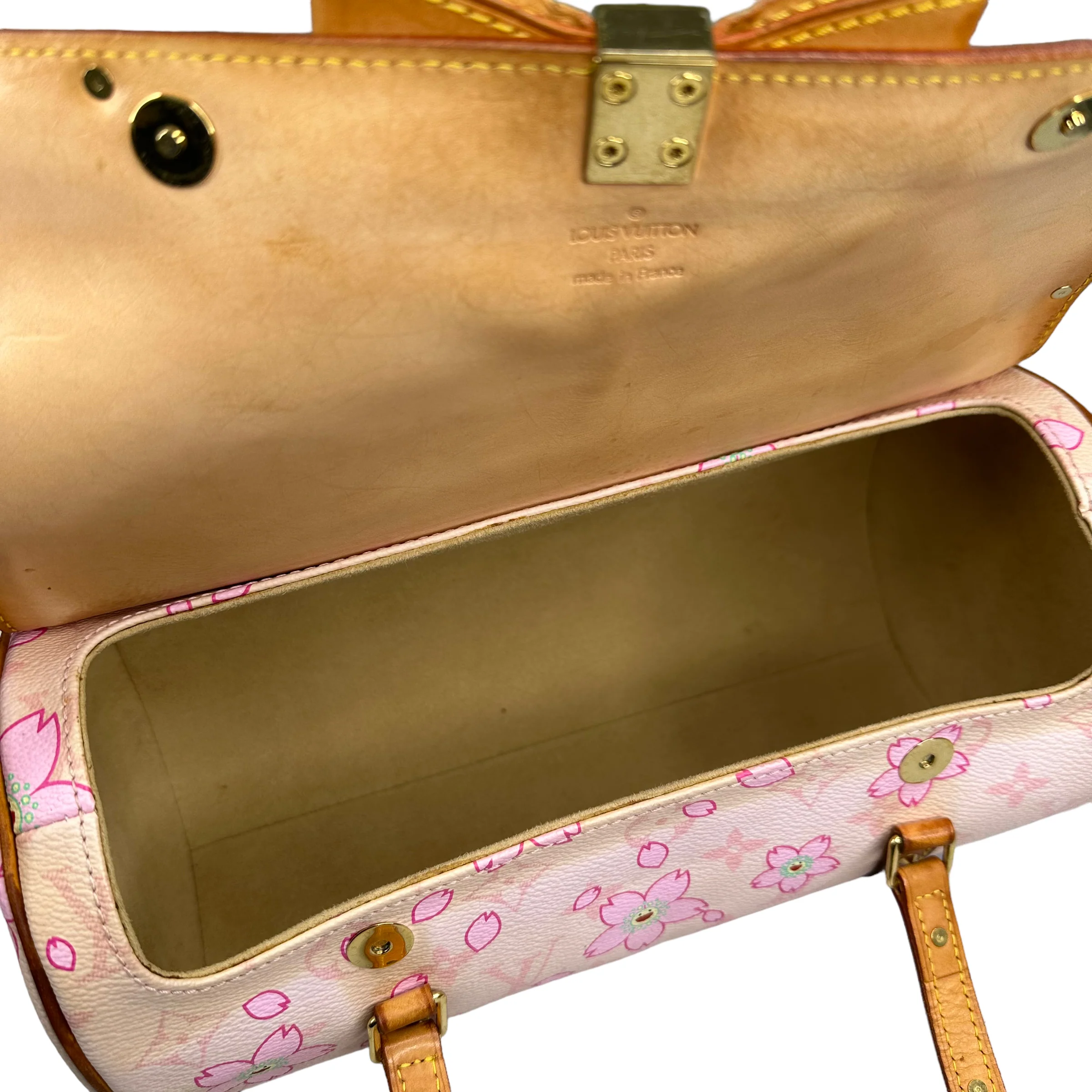LOUIS VUITTON X TAKASHI MURAKAMI PINK PAPILLION 30 CHERRY BLOSSOM - Image 7