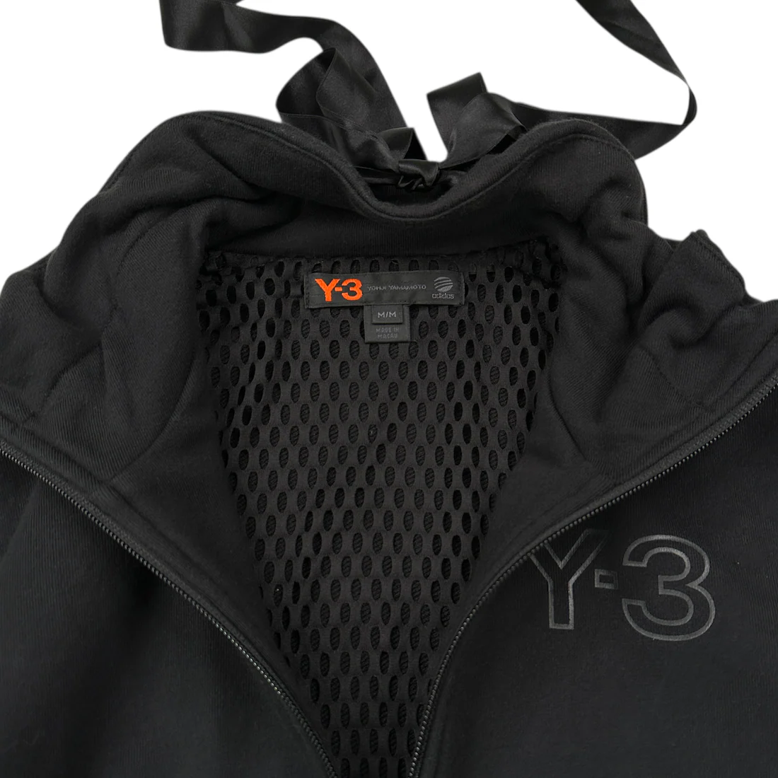 (M) ADIDAS Y-3 RIBBON SWEAT JACKET - Image 3
