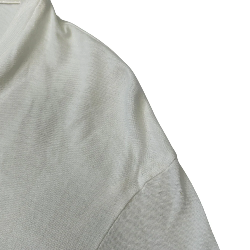 (M) CHROME HEARTS T-SHIRT - WHITE - Image 4