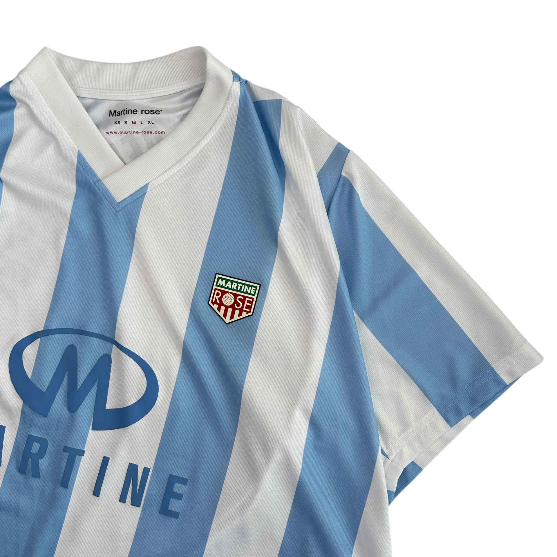 (M) MARTINE ROSE TWIST FOOTBALL JERSEY - Image 3