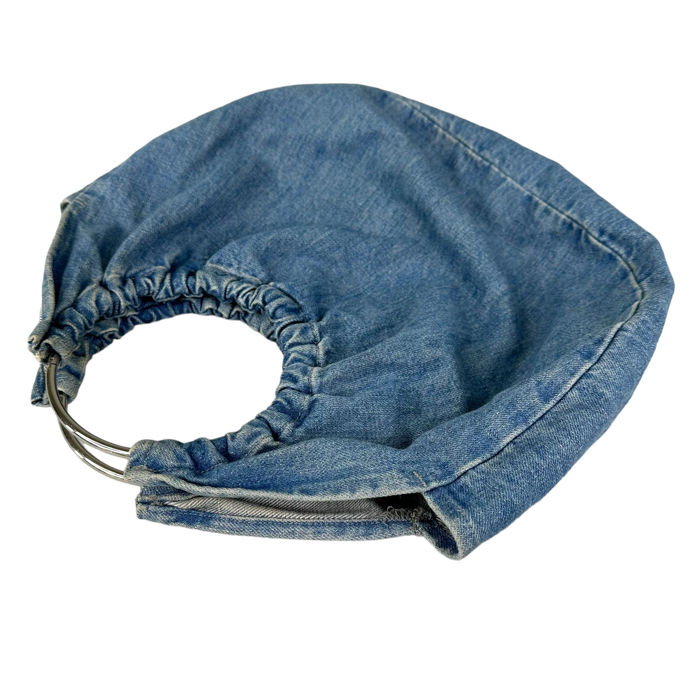 MAISON MARGIELA DENIM MINI HOBO BAG - Image 3