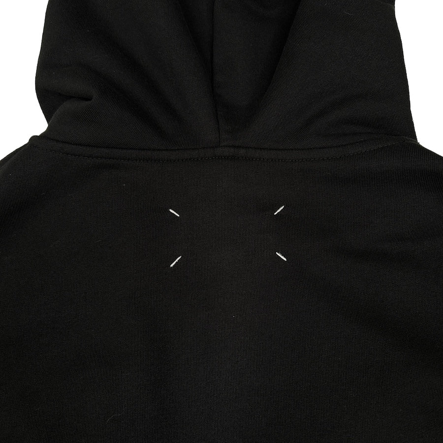 MAISON MARGIELA 14 ZIP HOODIE - BLACK - Image 5