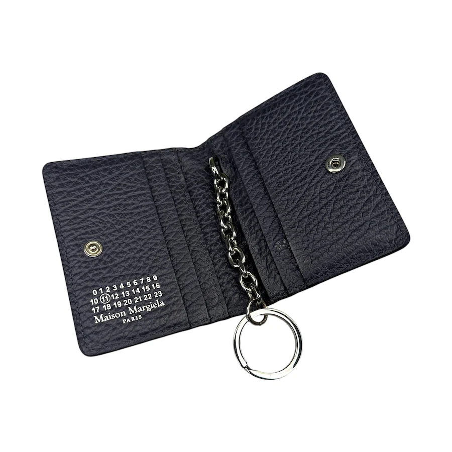 MAISON MARGIELA KEYRING CARD WALLET - GREY - Image 4
