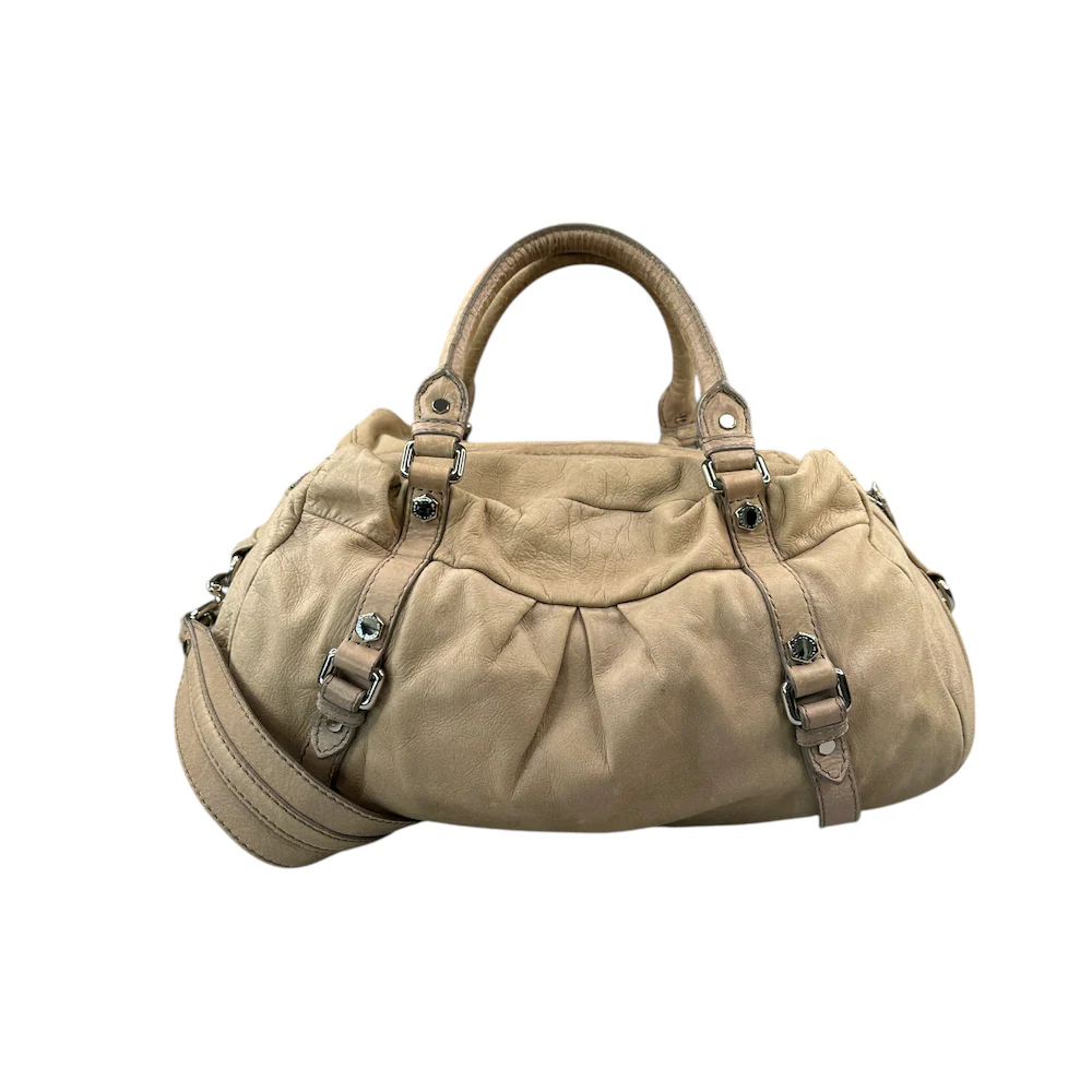 MARC JACOBS SLOUCHY 2-WAY SHOULDER BAG - TAN - Image 4
