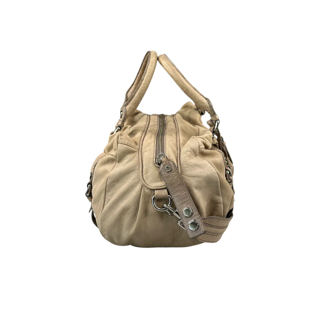 MARC JACOBS SLOUCHY 2-WAY SHOULDER BAG - TAN - Image 5