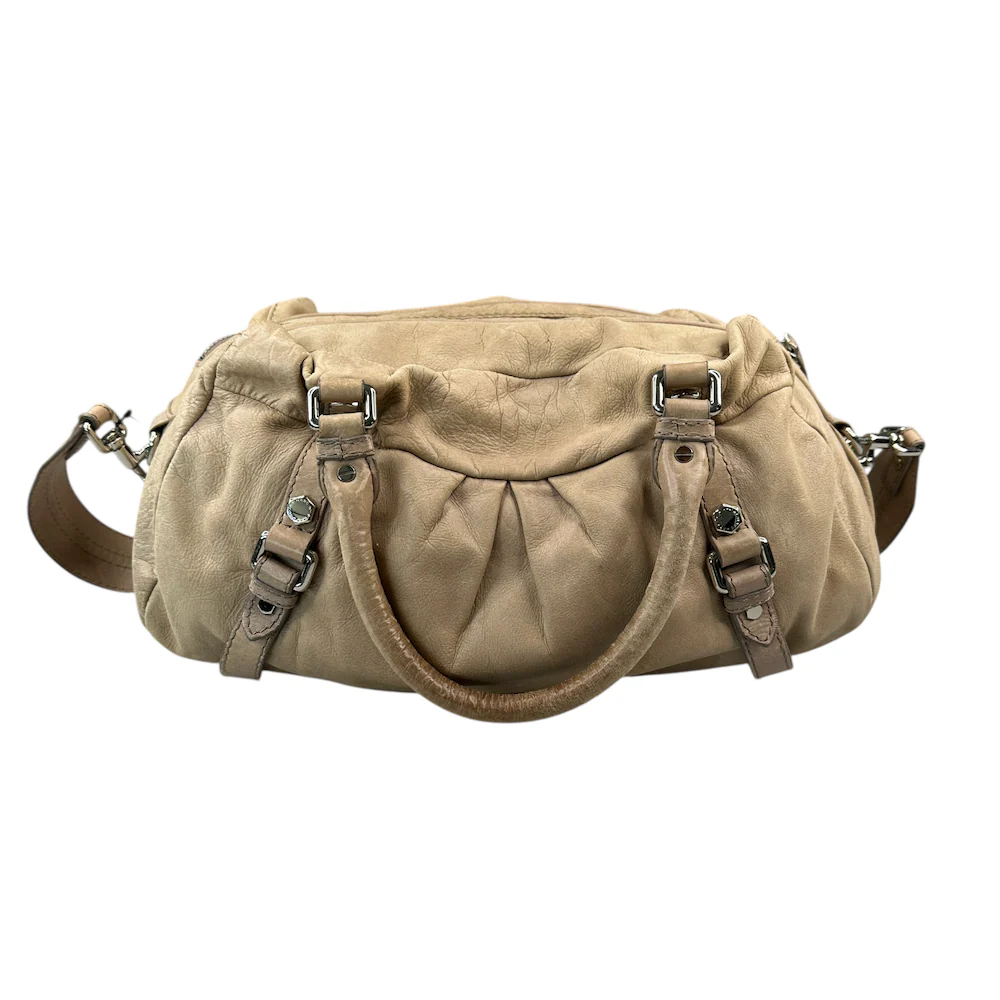 MARC JACOBS SLOUCHY 2-WAY SHOULDER BAG - TAN - Image 7