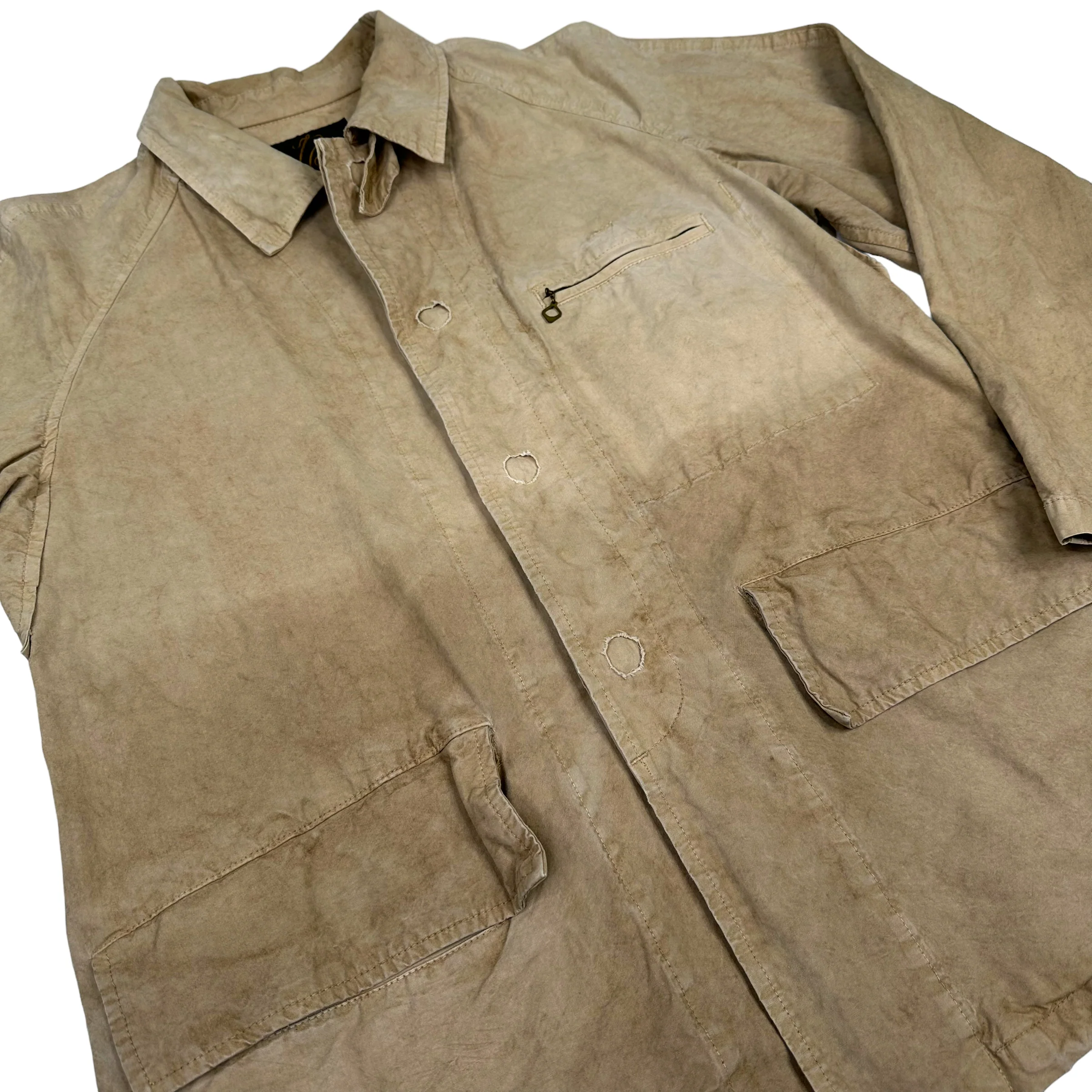 NEEDLES AGE WASHED COLLARED OVERSHIRT - Image 3