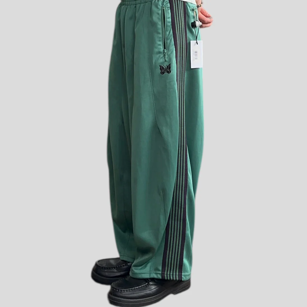 NEEDLES H.D TRACK PANTS - EMERALD GREEN - Image 2