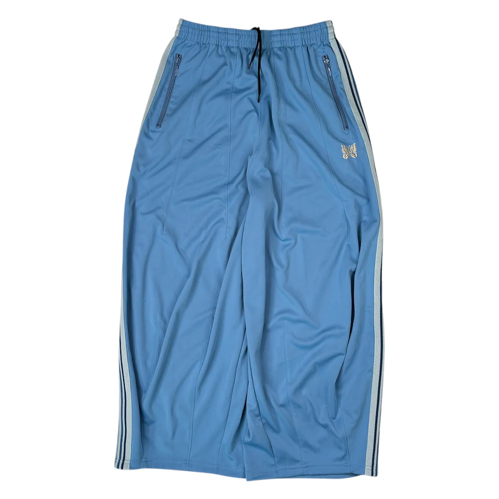 NEEDLES X BEAMS BOY H.D TRACK PANTS - BLUE