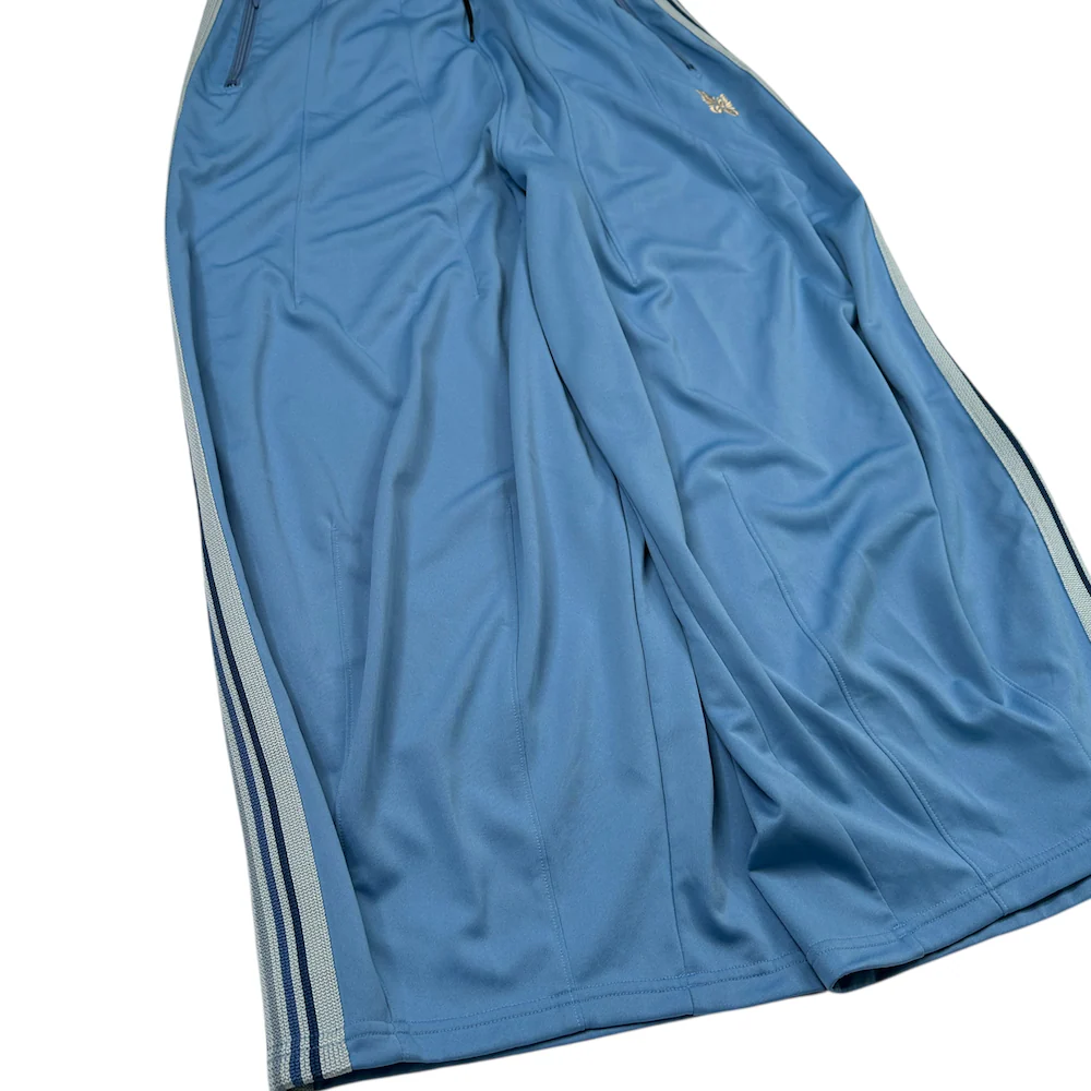 NEEDLES X BEAMS BOY H.D TRACK PANTS - BLUE - Image 2