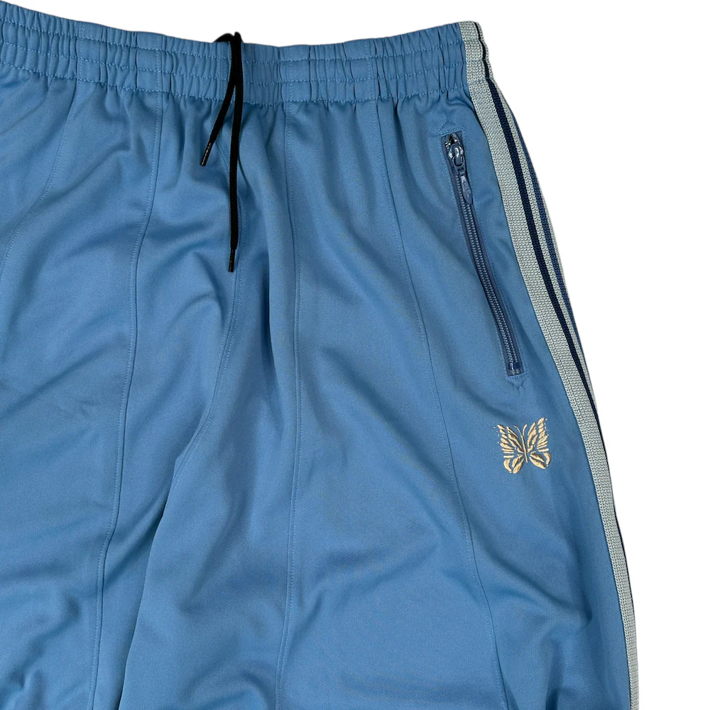 NEEDLES X BEAMS BOY H.D TRACK PANTS - BLUE - Image 3