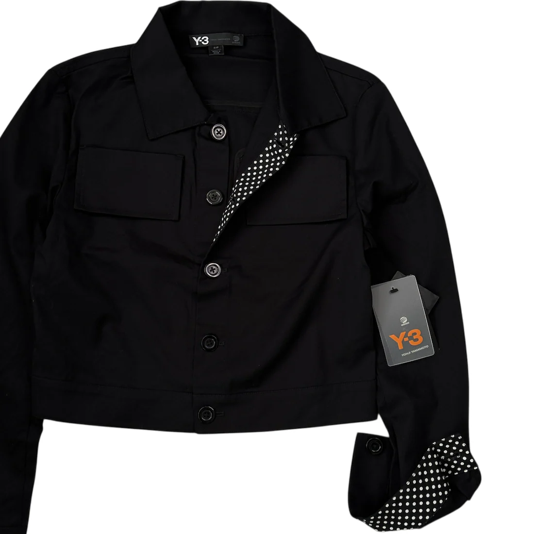 (NEW) ADIDAS Y-3 W TWILL BLOUSON JACKET - Image 2