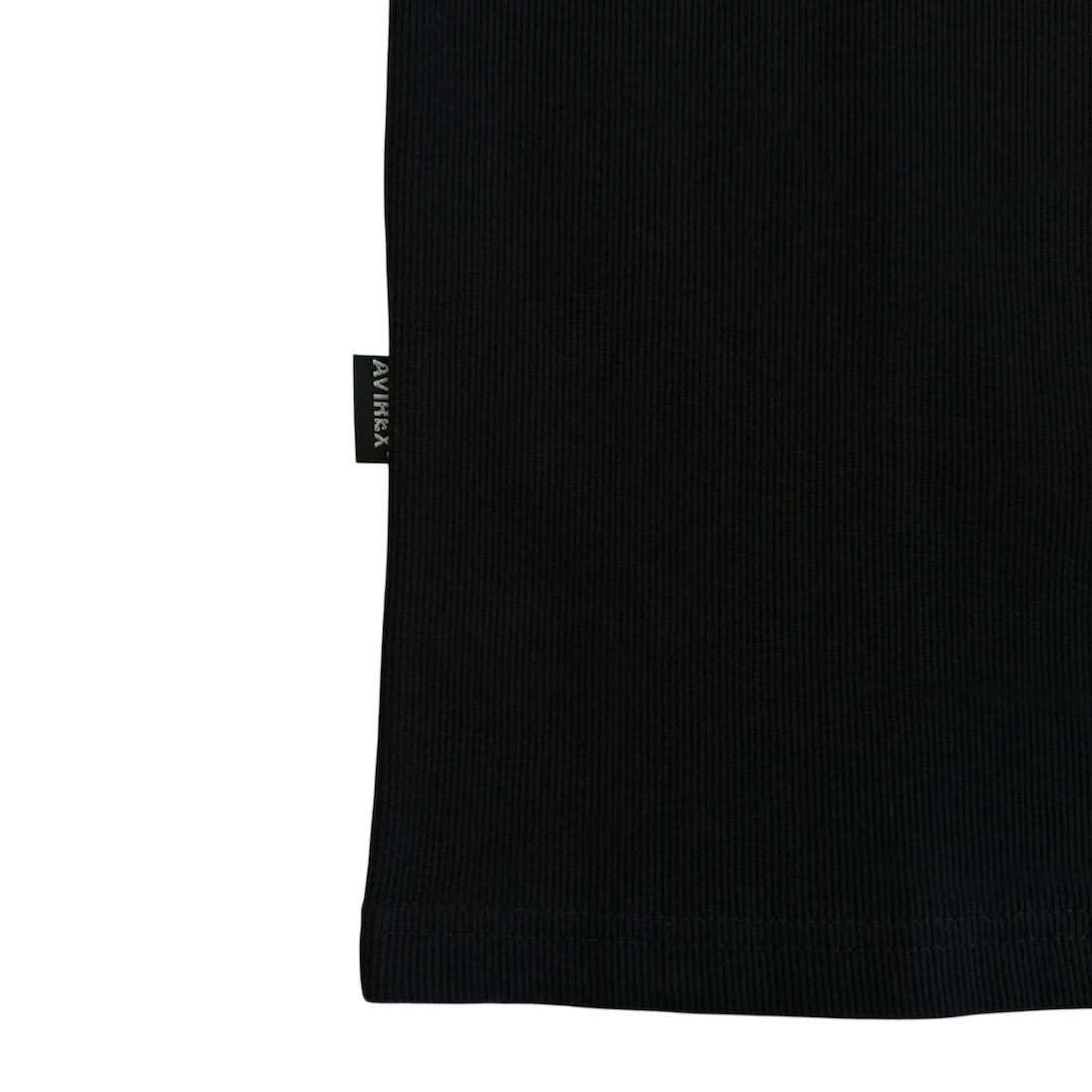 (NEW) AVIREX RIBBED EVERY DAY LONG SLEEVE - BLACK - Image 4