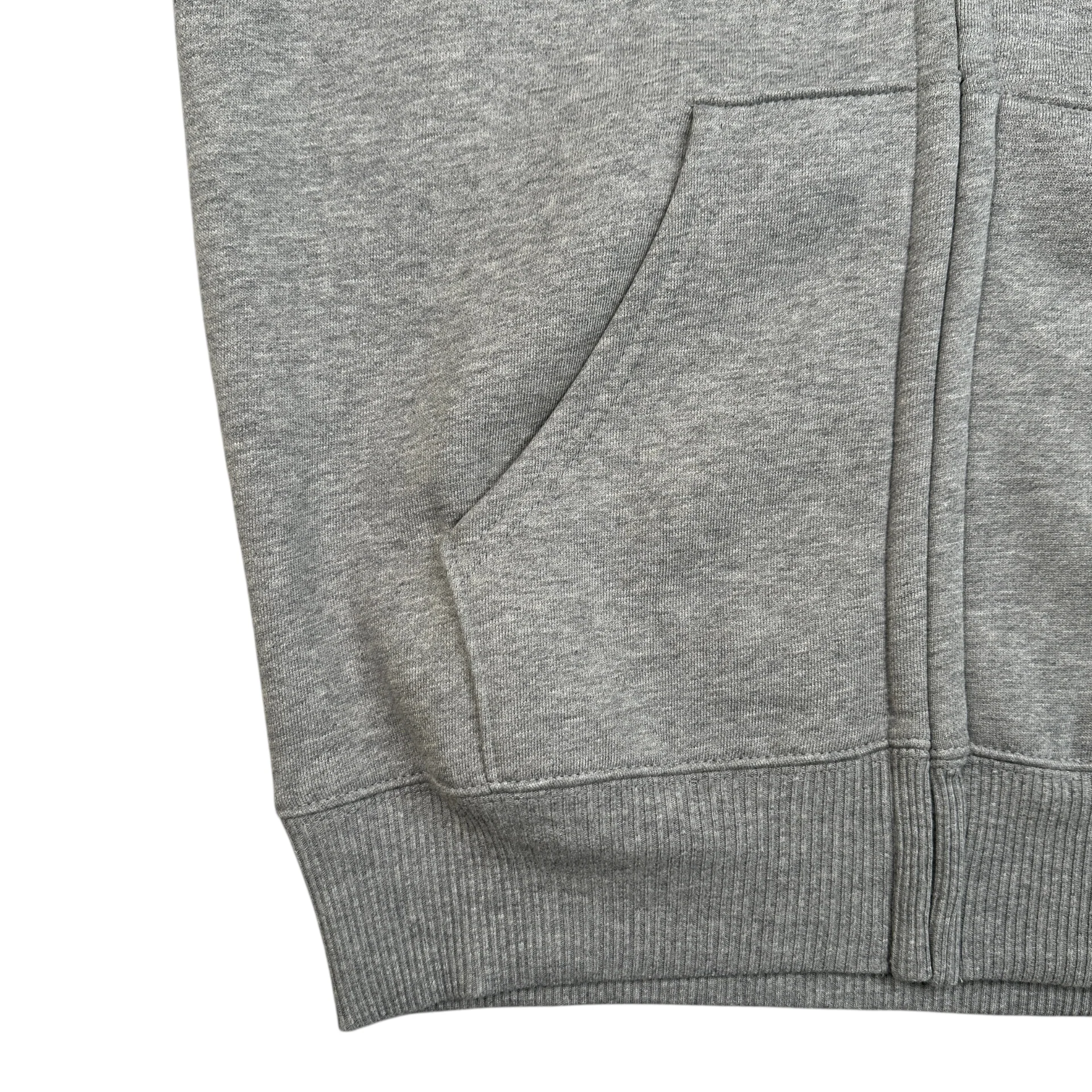 (NEW) AVIREX LOGO ZIP HOODIE - GREY - Image 5