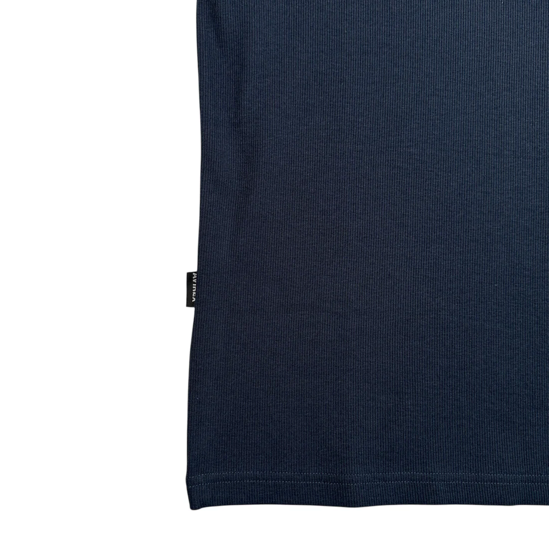 (NEW) AVIREX RIBBED EVERY DAY HENLEY SHORT SLEEVE - NAVY - Image 5