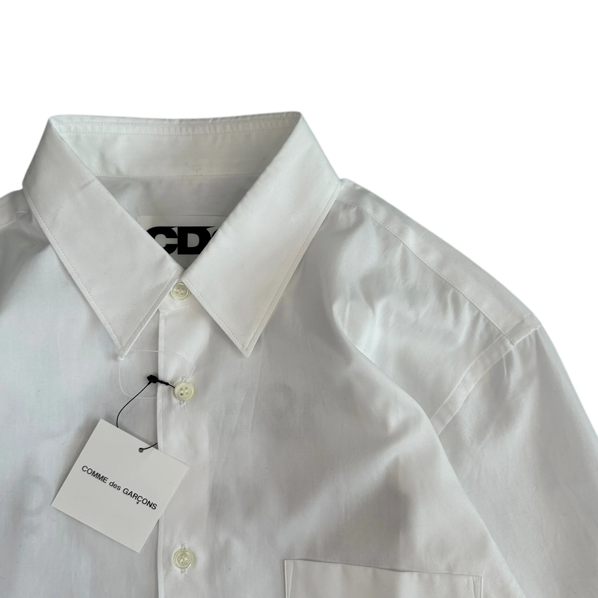 (NEW) COMME DES GARCONS 1986 ETE SHIRT - WHITE - Image 3