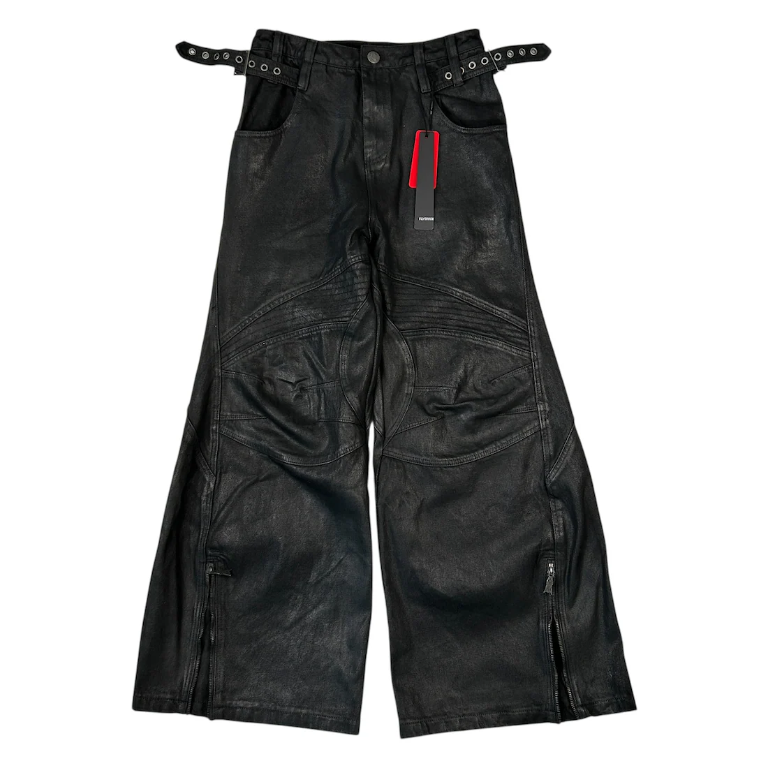 (NEW) FLYERRER WAXED DENIM - GREY