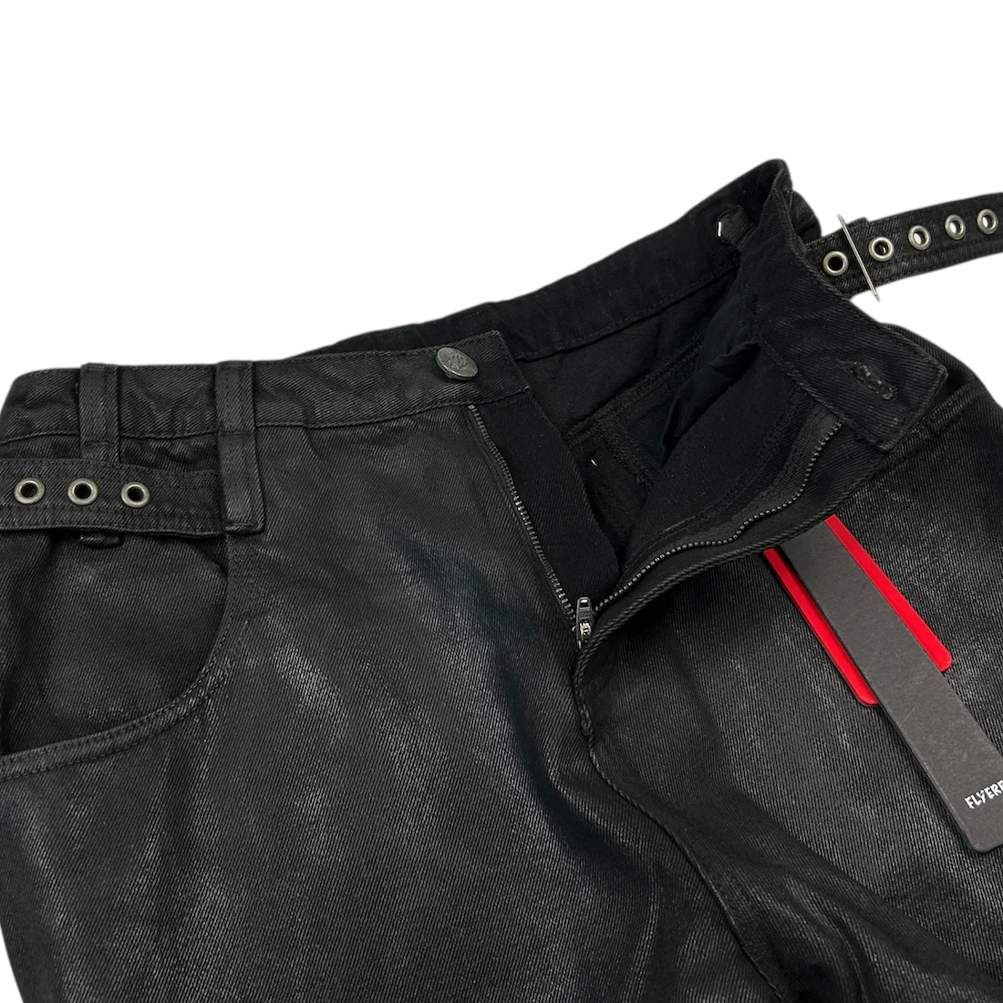 (NEW) FLYERRER WAXED DENIM - GREY - Image 3