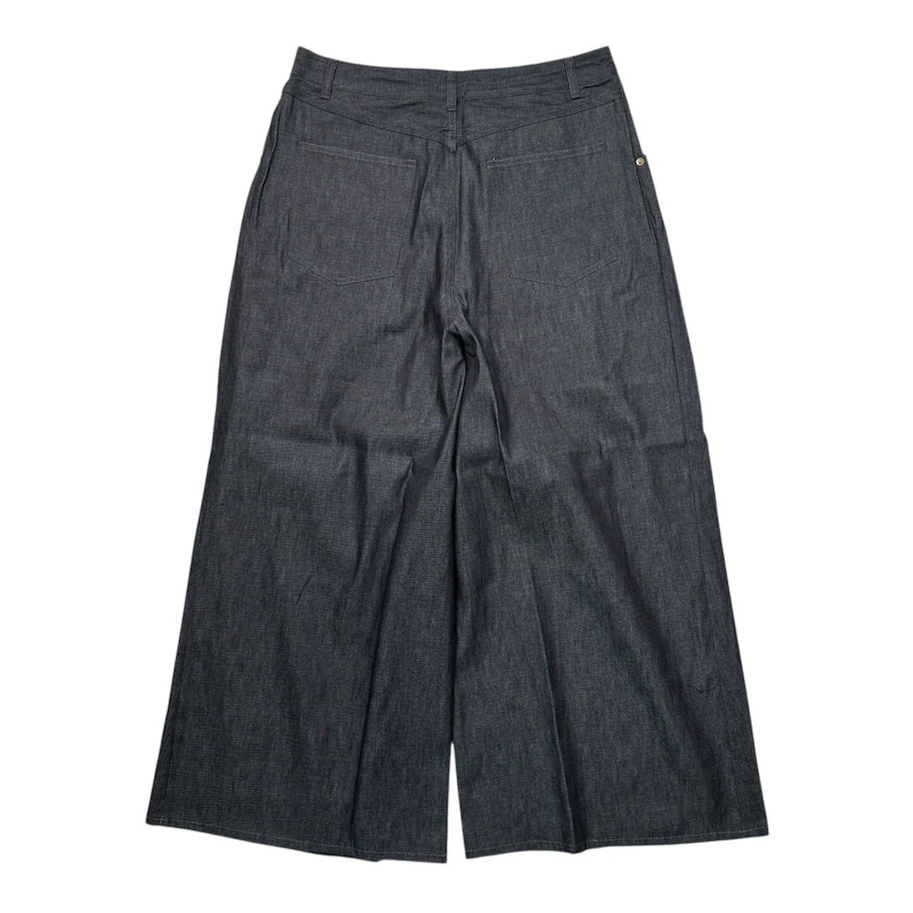 (NEW) NEEDLES 6OZ H.D BUGGY DENIM PANTS - BLUE - Image 3