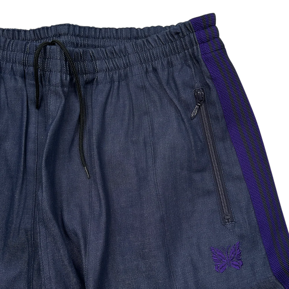 (NEW) NEEDLES H.D DENIM TRACK PANTS - Image 4