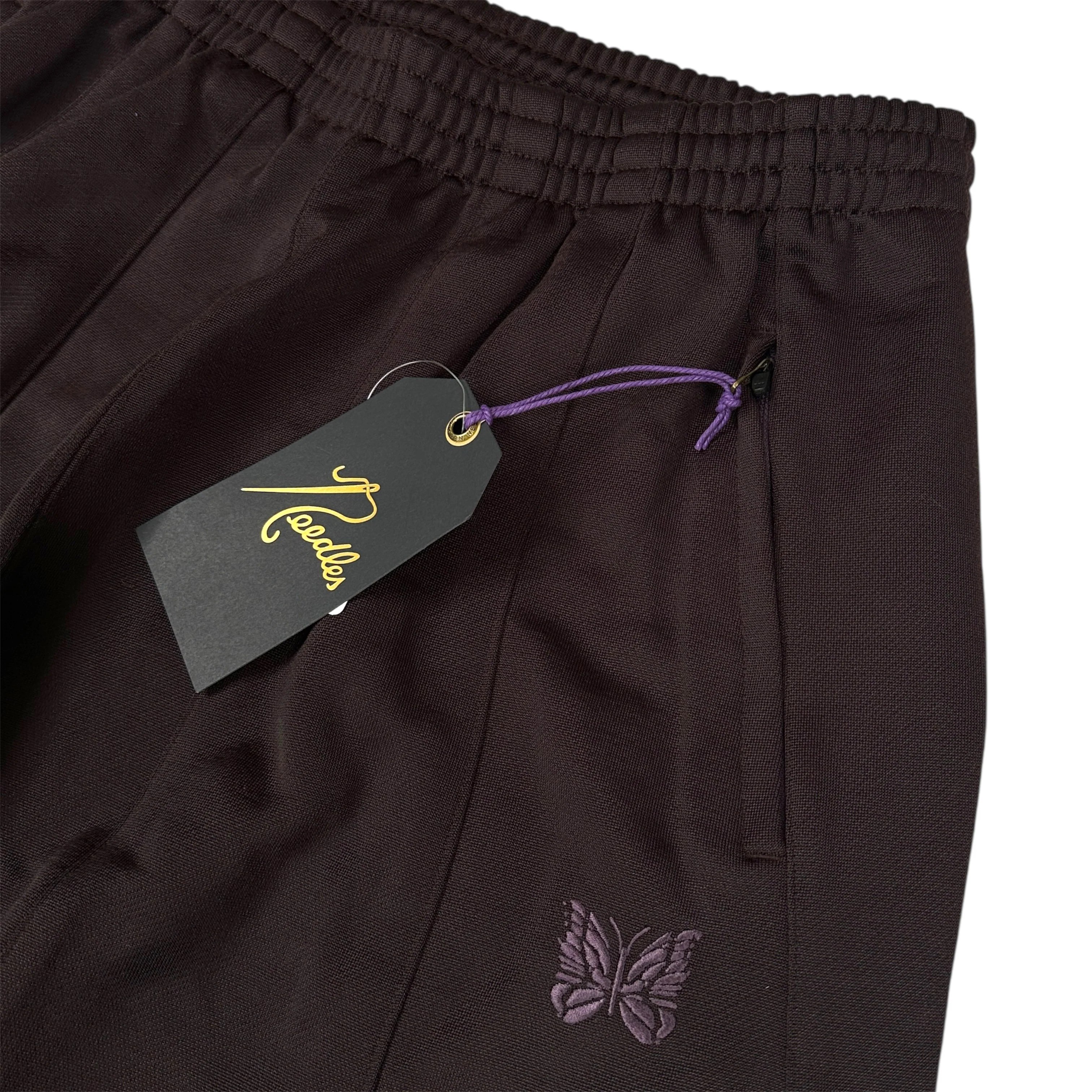 (NEW) NEEDLES H.D SWEAT PANTS - DARK PURPLE - Image 3