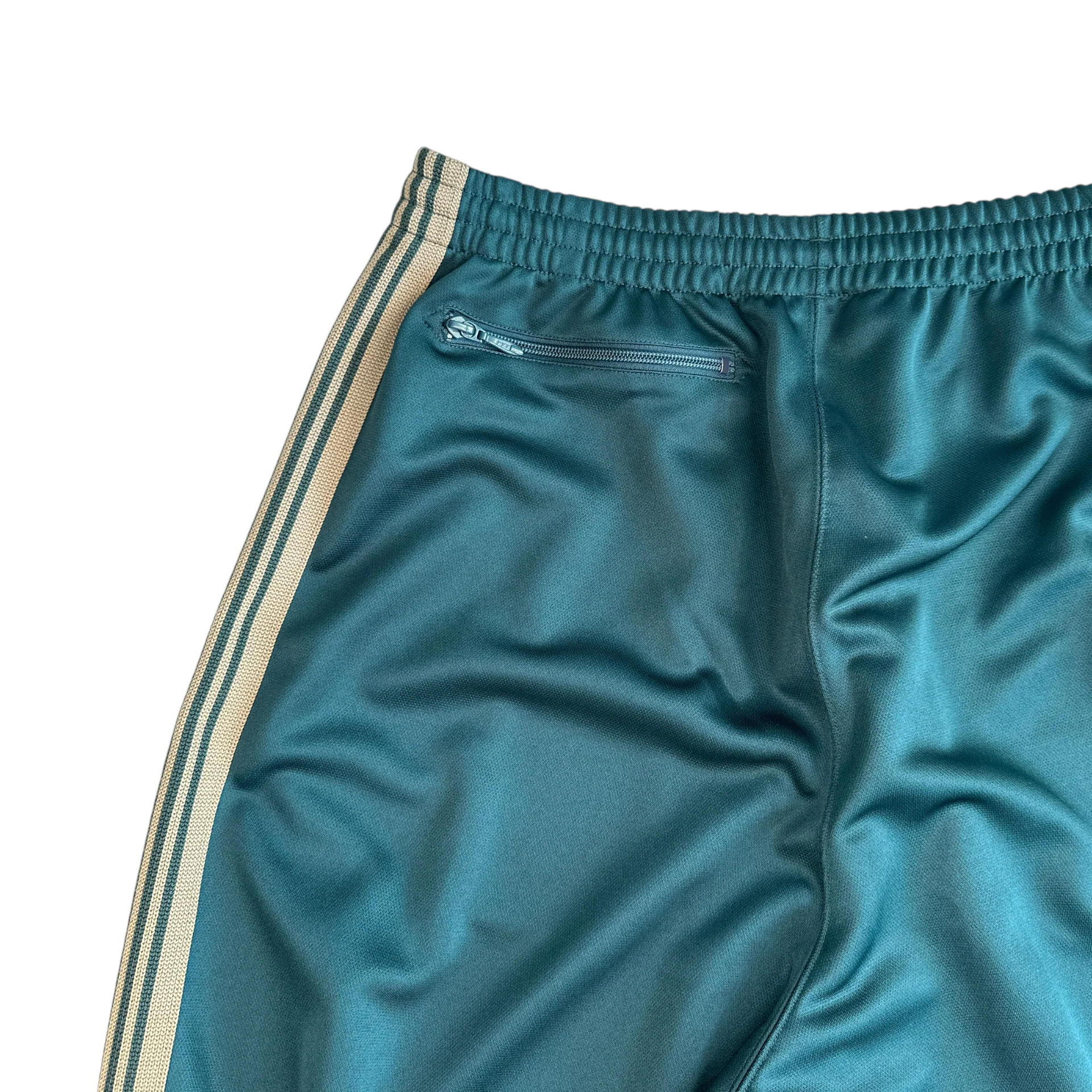 (NEW) NEEDLES H.D. TRACK PANTS - AQUA GREEN - Image 4